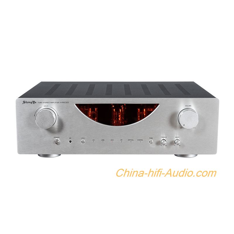 ShengYa A-80CSIII Vacuum tube & Transistor HYBRID Amplifier HIFI Integrated AMP